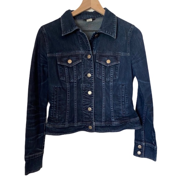 J. Crew Dark Denim Jean Jacket